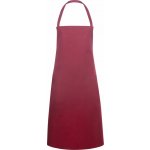 G.Gastro Karlowsky Zástěra s laclem Basic vínová D14515152 – Hledejceny.cz
