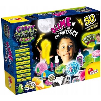 Crazy Science Slime in the dark – Zboží Mobilmania