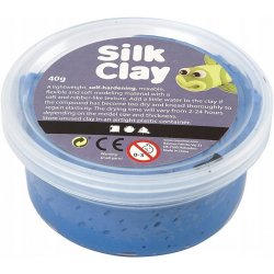 Creativ Company Hmota Silk Clay Modrá 40 g