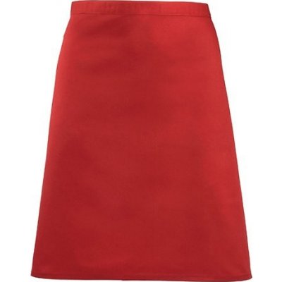 Premier Workwear Pracovní zástěra středně dlouhá PR151 Red Pantone 200 70x50cm – Hledejceny.cz