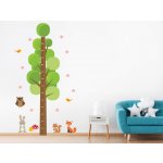 Nalepte.cz samolepka na zeď Strom metr pro děti, rozměry 89 x 159 cm – Sleviste.cz