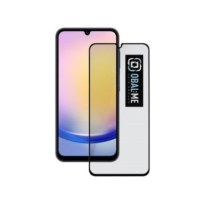 OBAL:ME 5D Tvrzené Sklo pro Samsung Galaxy A25 5G Black 8596311238390 – Zboží Živě