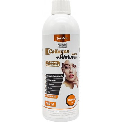 JutaVit Collagen + Hyaluron Matrix broskev 500 ml – Hledejceny.cz