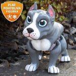 Maluj 3D Pitbull Rocky – Kreativní sada 3D omalovánky s barvami a štětcem – Hledejceny.cz