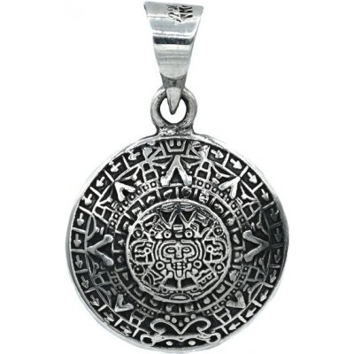 Vorlové Šperky Stříbrný přívěsek mayský kalendář PR776
