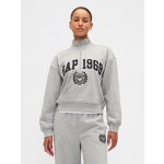 GAP Oversize mikina s logem 1969 VintageSoft Šedá – Hledejceny.cz