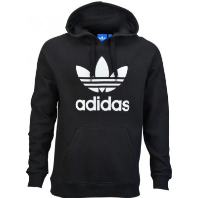 adidas Originals Trefoil Hoody Unisex Černá – Zboží Mobilmania