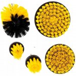 KIK KX5124 Sada čisticích kartáčů na vrtačku 5 ks – Sleviste.cz