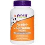 Now Foods Foods Acetyl-L-Karnitin 500 mg 100 kapslí – Hledejceny.cz