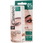 Delia Cosmetics Cameleo krémová profesionální barva na obočí 1.0 Black 15 ml – Zboží Dáma