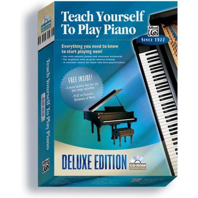 Alfred's Teach Yourself to Play Piano Everything You Need to Know to Start Playing Now! klavr uebnice 614460 – Zboží Mobilmania