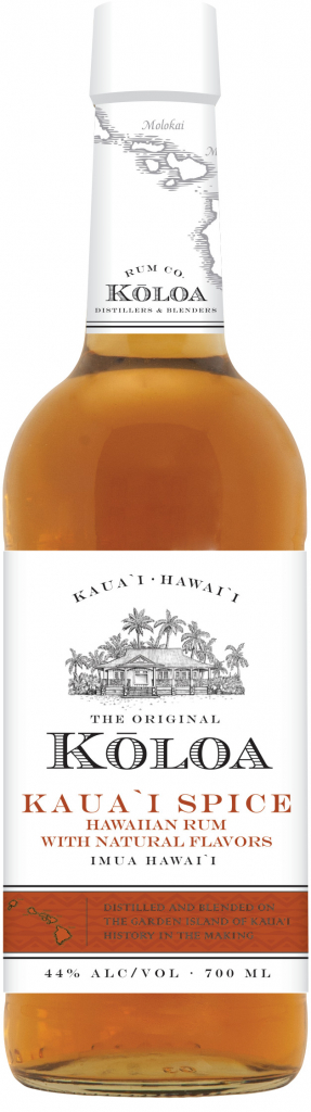 RUM KOLOA spiced 44% 0,7 l (holá láhev)