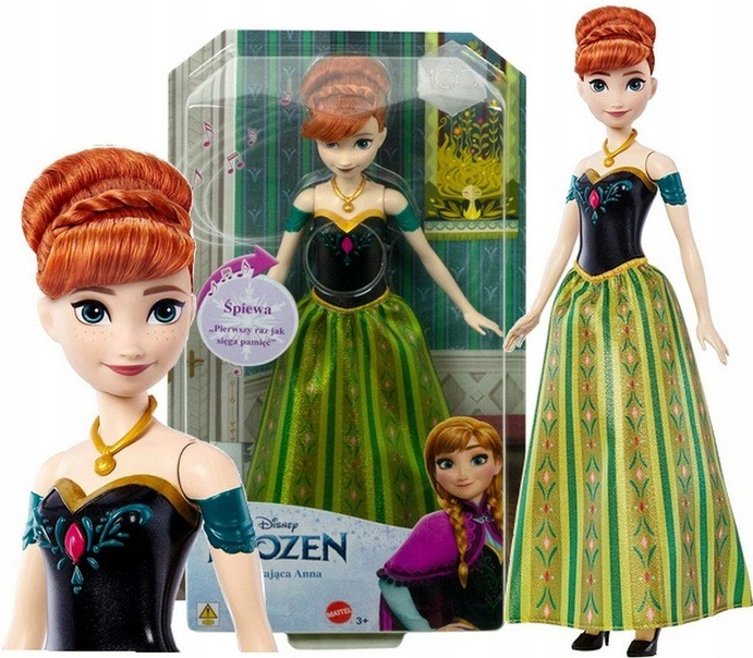Mattel Frozen se zvuky Anna