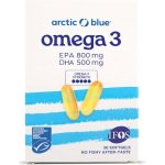 Arctic blue Omega 3 v blistrech 30 kapslí 500mg DHA & 800mg EPA – Hledejceny.cz