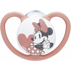 Nuk silikon šidítko Space Disney Mickey Mouse Růžová