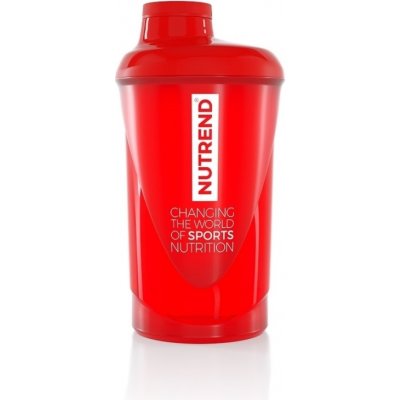 Nutrend ŠEJKER NUTREND - 600 ml - červený