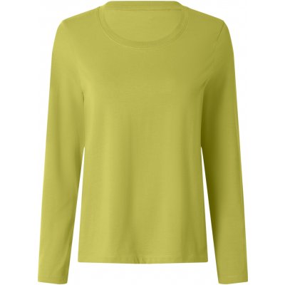 Esmara dámské triko s dlouhými rukávy s BIO bavlnou zelená – Zboží Mobilmania