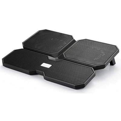 DEEPCOOL Chladící podložka Multi Core X6, pod notebook, černá DP-N422-MCX6 – Sleviste.cz