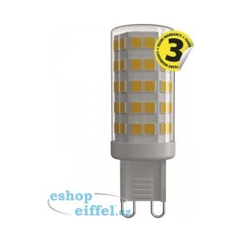 Emos LED žárovka JC 4.5W/40W G9 WW teplá bílá 465 lm Classic A++