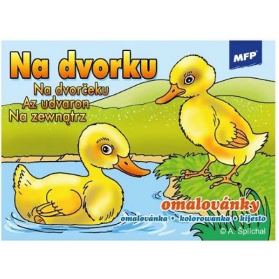 MFP Omalovánky Na dvorku – Zboží Dáma