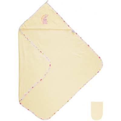 Baby Matex MAXI Plus dětská osuška s kapucí Krémová – Zboží Dáma