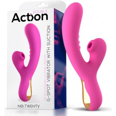 Action No. Twenty G Spot Vibe with Clitoris Sucker