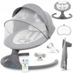 Kidwell Luxu elektrická houpačka Lehátko 2v1 tmavě Melange – Zboží Mobilmania