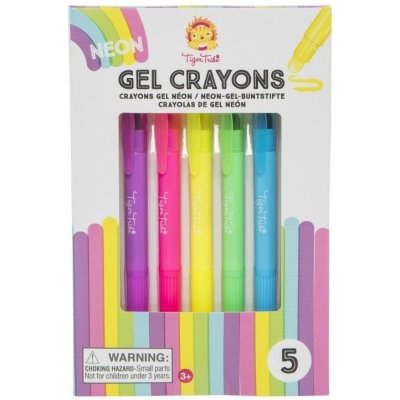 Tiger Tribe Neonové gelové voskovky / Neon Gel Crayons – Zboží Mobilmania