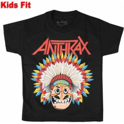 ROCK OFF Tričko metal Anthrax War Dance Boys černá