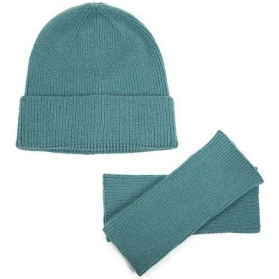 Art of Polo set čepice s palčáky minimalism Teal cz23361s04 – Hledejceny.cz