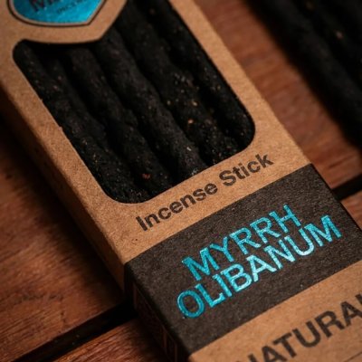 Sagrada Madre Vonné tyčinky NATURAL Myrha a Kadidlo 30 g – Hledejceny.cz