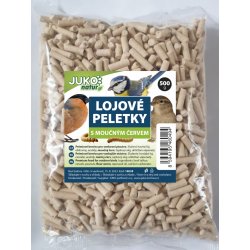 Juko Lojové peletky s moučným červem 0,5 kg