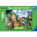 Ravensburger Minecraft Monstra z Minecraftu 100 dílků – Zboží Dáma