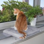 Trixie Plyšové lehátko na parapet sv. – Zbozi.Blesk.cz