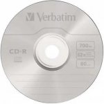 Verbatim CD-R 700MB 52x, jewel, 1ks (43326) – Zboží Živě