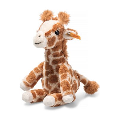 Steiff Soft Cuddly Friends Žirafa Gina světle hnědá tečkovaná 25 cm – Zbozi.Blesk.cz