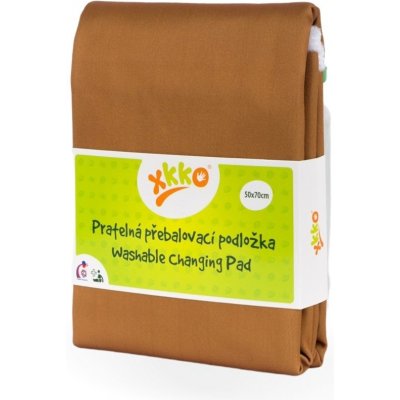 Kikko Pratelná podložka XKKO Watercolour Polka Dots Safari Honey Mustard 50 x 70 – Zboží Dáma