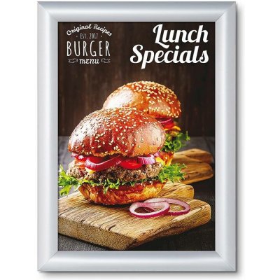 Jansen Display Klaprám A4 profil 25mm, 241 x 328 mm – Zboží Mobilmania