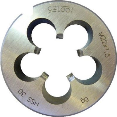 Bučovice Tools 250120 - Závitové kruhové čelisti Metrický závit ZKČ M12x1,75mm LEVÉ, Rychlořezná ocel (HSS), ČSN EN 22 – Hledejceny.cz
