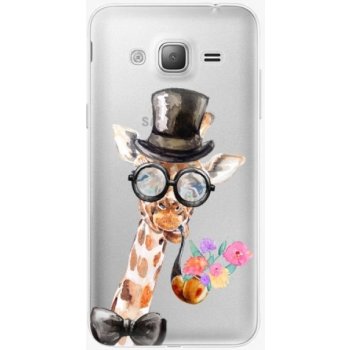 Pouzdro iSaprio - Sir Giraffe - Samsung Galaxy J3 2016