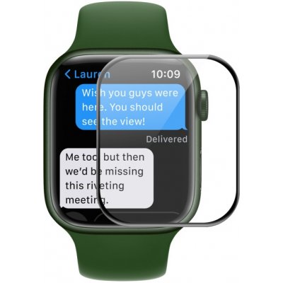 ENKAY Ochranná fólie Apple Watch 9 / 8 / 7 45mm černá 34995 – Sleviste.cz