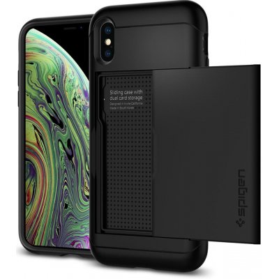 Pouzdro Spigen Slim Armor iPhone XS Max černé