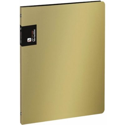 Karton P+P 2kroužkový pořadač Metallic A4 šíře hřbetu 2 cm zlatý – Zboží Živě