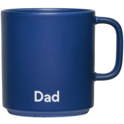 DESIGN LETTERS Porcelánový hrnek Dad Blue porcelán 300 ml – Hledejceny.cz