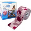 Tejp Nasara AcuTop Kinesiology Tape army růžový 5cm x 5m