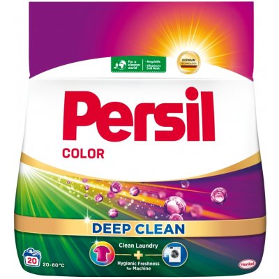 Persil Deep Clean Prací prášek Color 20 PD 1,1 kg – Zbozi.Blesk.cz