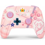 PowerA Enhanced Wireless Controller Super Mario Princess Peach Plaid NSGP0255-01 – Zboží Živě