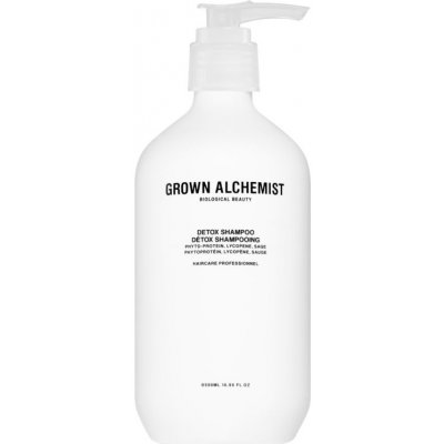 Grown Alchemist Hydrolyzed Silk Protein, Lycopene, Sage Detox Shampoo 500 ml – Zbozi.Blesk.cz