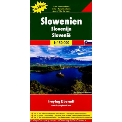 Slovinsko mapa FB 1:50. – Zboží Mobilmania