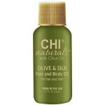 CHI Naturals With Olive Oil Olive & Silk Hair & Body Oil 15 ml – Hledejceny.cz